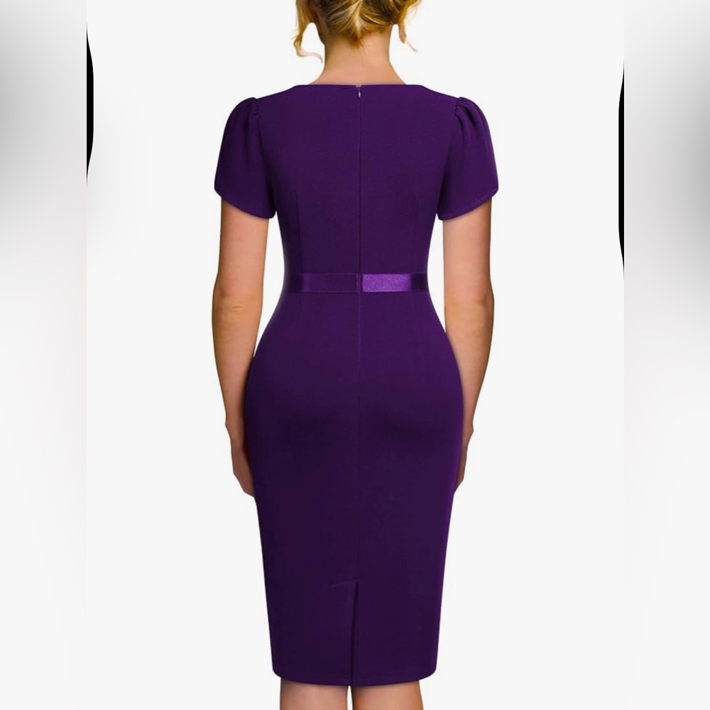 AISIZE purple dress - Picture 2 of 7